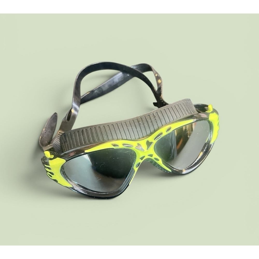 Dolfino Adult Tidal Sport Mirrored Swim Goggle Lens Swimming Pool Water Sports